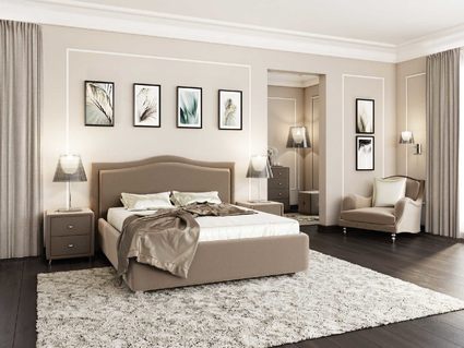 Кровать Nuvola Vicensa Style Bravo cream