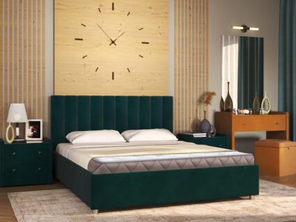 Кровать Димакс Лероса с п/м + матрас Мистер Слип Soft Line Мини Хард 140х200