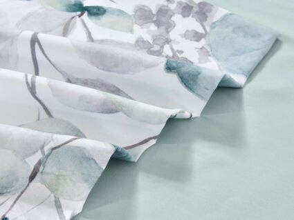 Комплект постельного белья Софи де Марко Дакота (зеленая) модерн Евро