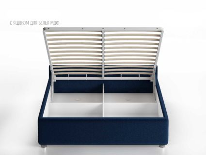 Кровать Nuvola Alba Velutto 26 (с подъемным механизмом) 140х200