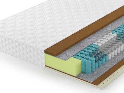 Матрас Lonax Cocos-Medium Light TFK 5 Zone 41