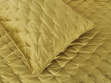 Покрывало Софи де Марко Лея (горчица) 160х220