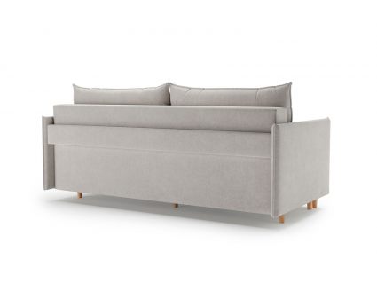 Диван Сонум Rain Микровелюр белый Длина 215 см