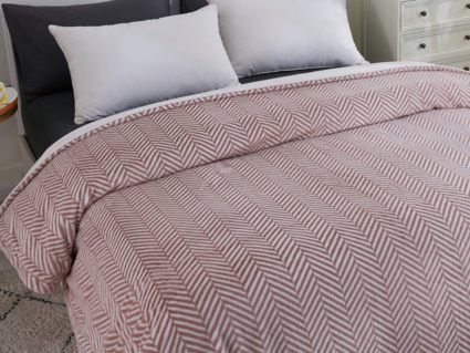 Покрывало Софи де Марко Флоренс (пепел роза) 220х240