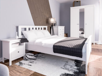 Тумба Гуд Лакк Сага белая 41х51