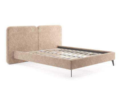 Кровать Сонум Brooklyn Рогожка Зелёный 180х200