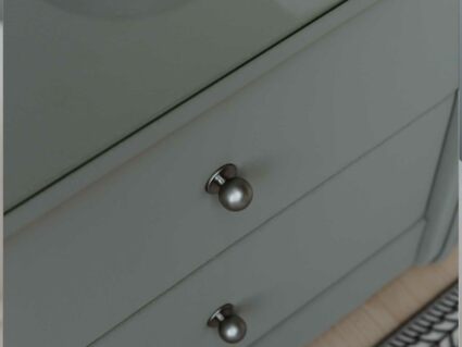 Тумба Димакс Сандрига велюр Velutto 35 уцененная 45х57