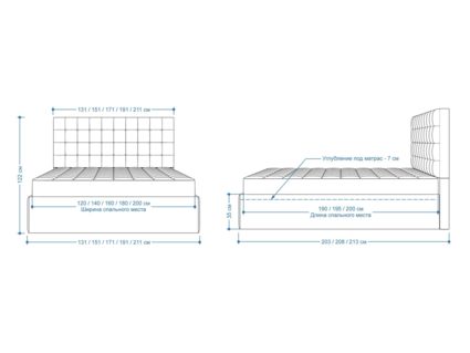 Кровать Lonax Аврора велюр Dolly-17 (с основанием)