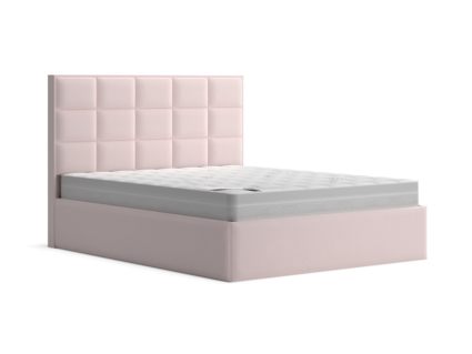 Кровать Lonax Адель велюр Dolly-17 (с подъемным механизмом) 140х195