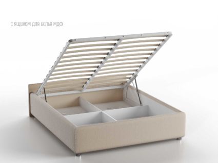 Кровать Nuvola Alba Velutto 22 (с подъемным механизмом) 140х200