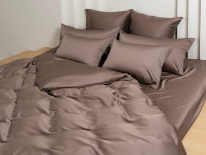 Простыня German Grass Havana Brown Brilliant Grass на резинке 160х200