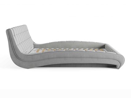 Кровать Сонум Milano Экокожа Белая 160х190