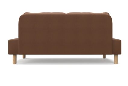 Диван Арско Свельд трехместный коричневый Длина 192 см