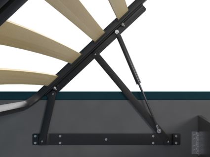 Кровать Lonax Кармела велюр Dolly-1 (с подъемным механизмом) 120х190