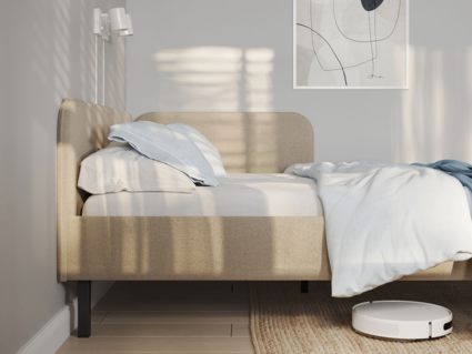 Кровать Сонум Julia Багама серый 90х200