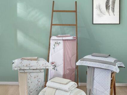 Комплект постельного белья Асабелла с летним одеялом 2119 Семейный