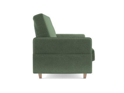 Диван Сонум Forest Рогожка зелёный Длина 217 см