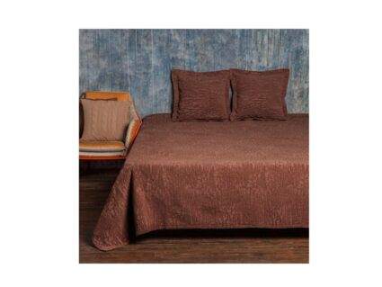 Покрывало Luxberry VELVET коричневая замша 595