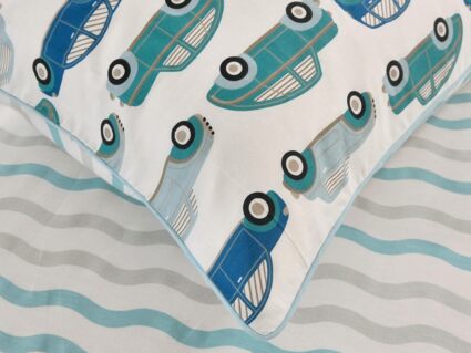 Комплект постельного белья Софи де Марко Машинки ретро 1,5-спальный