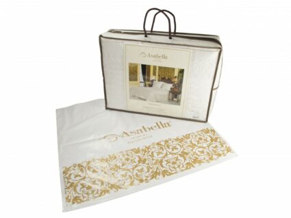 Комплект постельного белья Асабелла с летним одеялом 2224-OSPS 2-спальный