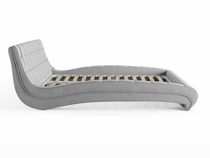 Кровать Сонум Milano Экокожа Белая 160х190