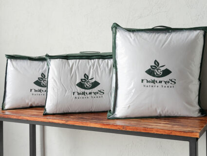 Подушка Nature’S-Natura Sanat Премиум шерсть средняя