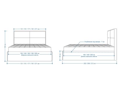Кровать Lonax Марселла велюр Dolly-1 (с подъемным механизмом) 160х200