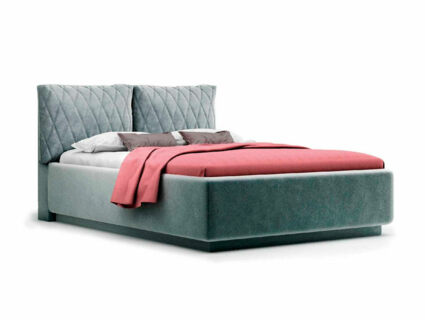 Кровать Nuvola Celeste Velutto 32 (с подъемным механизмом) 271