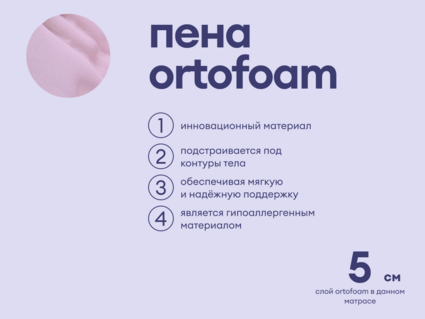 Матрас Базилик Бэби Дрим 80х160