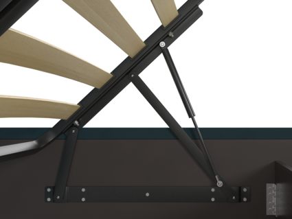 Кровать Lonax Аврора велюр Dolly-2 (с подъемным механизмом) 200х195