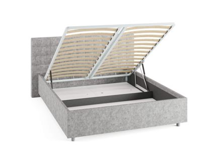 Кровать Сонум Siena Кашемир Латте (с подъемным механизмом) 180х200