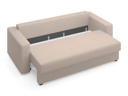 Диван Сонум Denver Микровелюр белый Длина 242 см