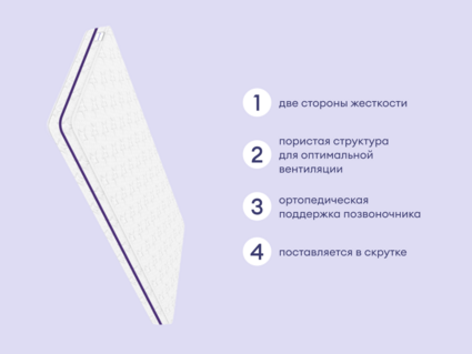 Матрас Базилик Бэби Дрим 80х160