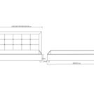 Кровать Димакс Норма + Крем 180х200