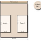 Кровать Mr.Mattress Site Box велюр Grey 120х195