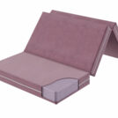 Футон DreamLine Eco (велюр бледно-розовый) 120х200