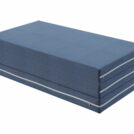 Футон DreamLine Classik (рогожка синяя) 160х200