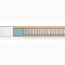 Матрас Denwir CLASSIC MIDDLE MEMO SOFT PLUS S1000 120х140