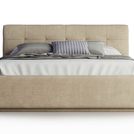 Кровать Nuvola Parma Bravo cream (с подъемным механизмом) 200х200