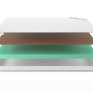 Матрас Denwir SIMPL FOAM HARD 9 145х190